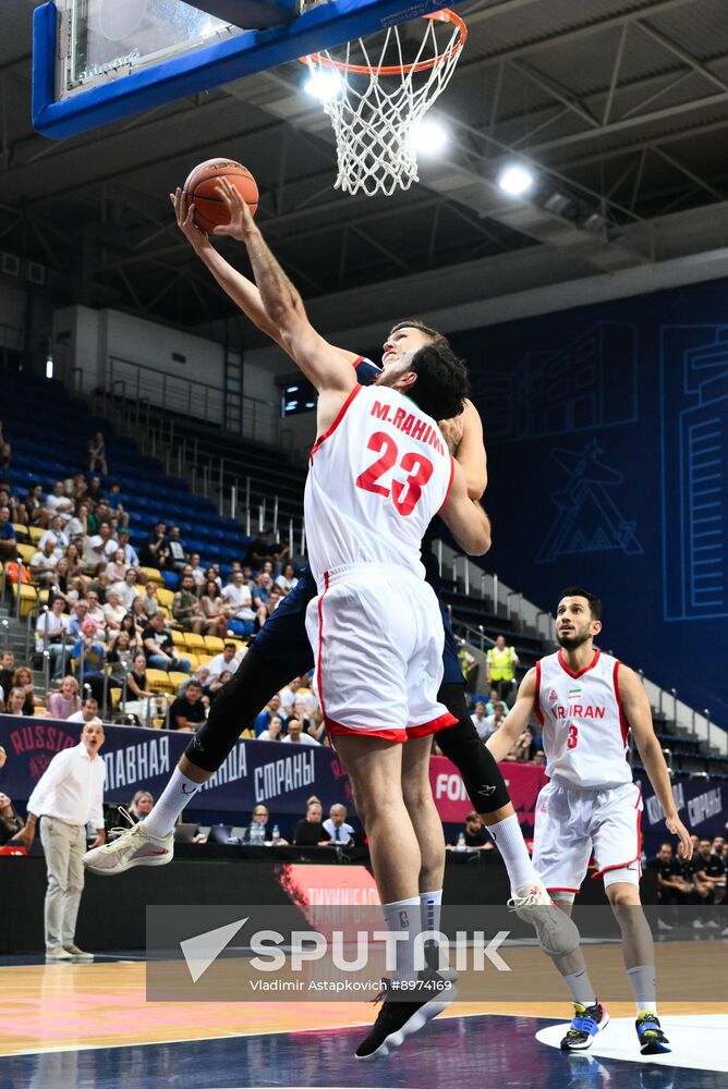Russia Basketball Friendly Russia - Iran