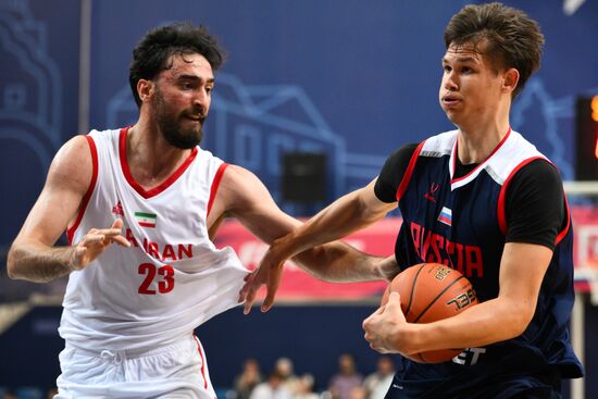 Russia Basketball Friendly Russia - Iran