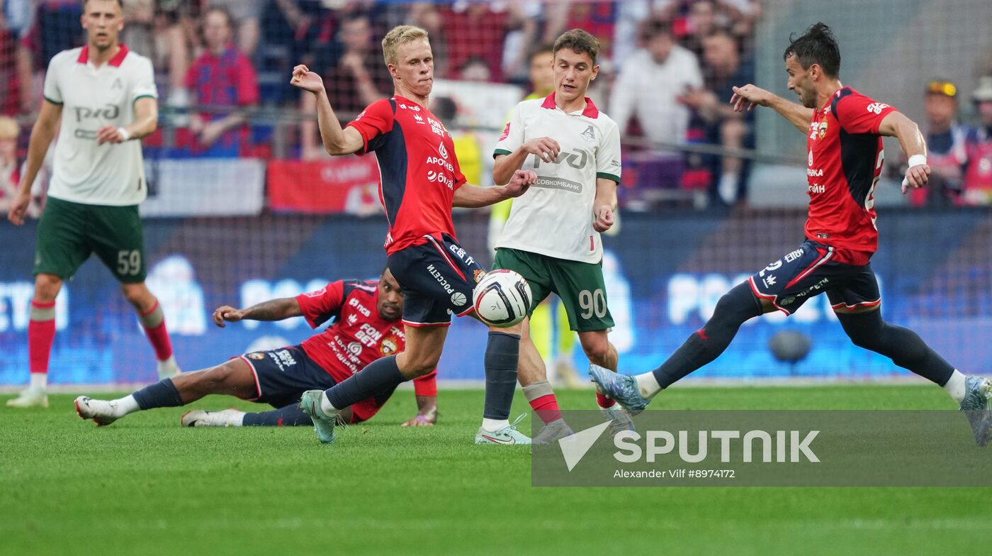 Russia Soccer Cup CSKA - Lokomotiv