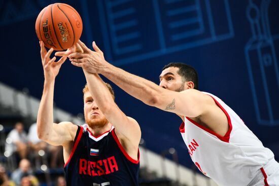 Russia Basketball Friendly Russia - Iran