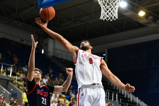 Russia Basketball Friendly Russia - Iran