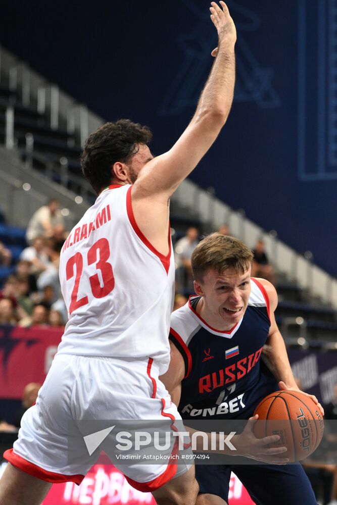 Russia Basketball Friendly Russia - Iran