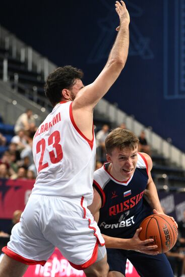 Russia Basketball Friendly Russia - Iran