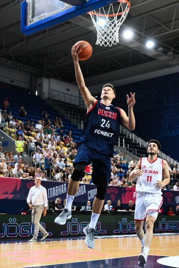 Russia Basketball Friendly Russia - Iran