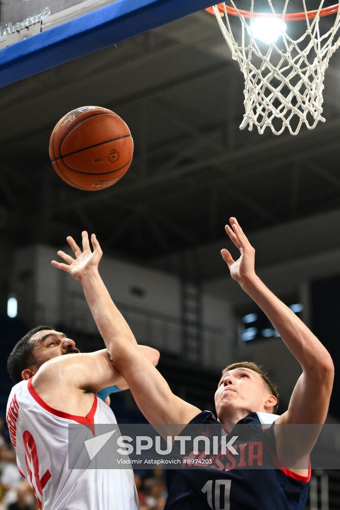 Russia Basketball Friendly Russia - Iran