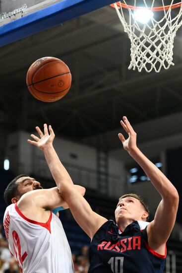 Russia Basketball Friendly Russia - Iran