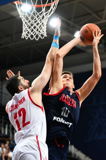 Russia Basketball Friendly Russia - Iran