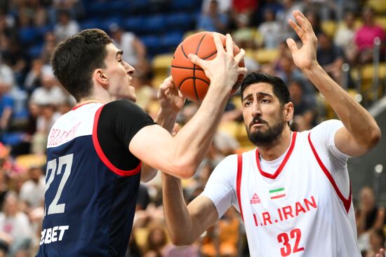 Russia Basketball Friendly Russia - Iran