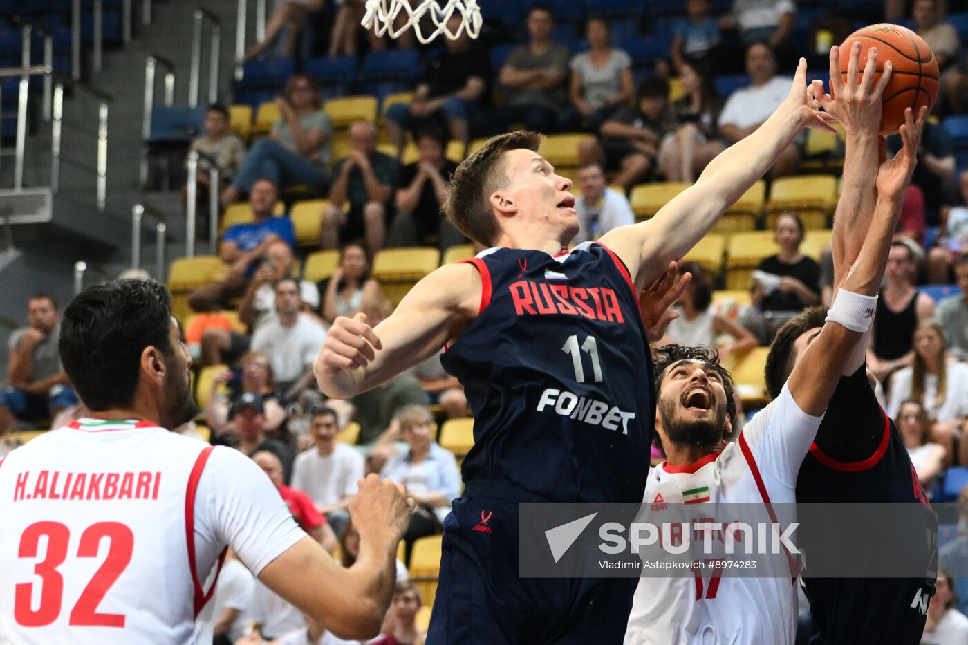 Russia Basketball Friendly Russia - Iran