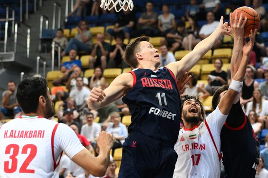 Russia Basketball Friendly Russia - Iran