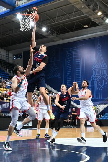 Russia Basketball Friendly Russia - Iran