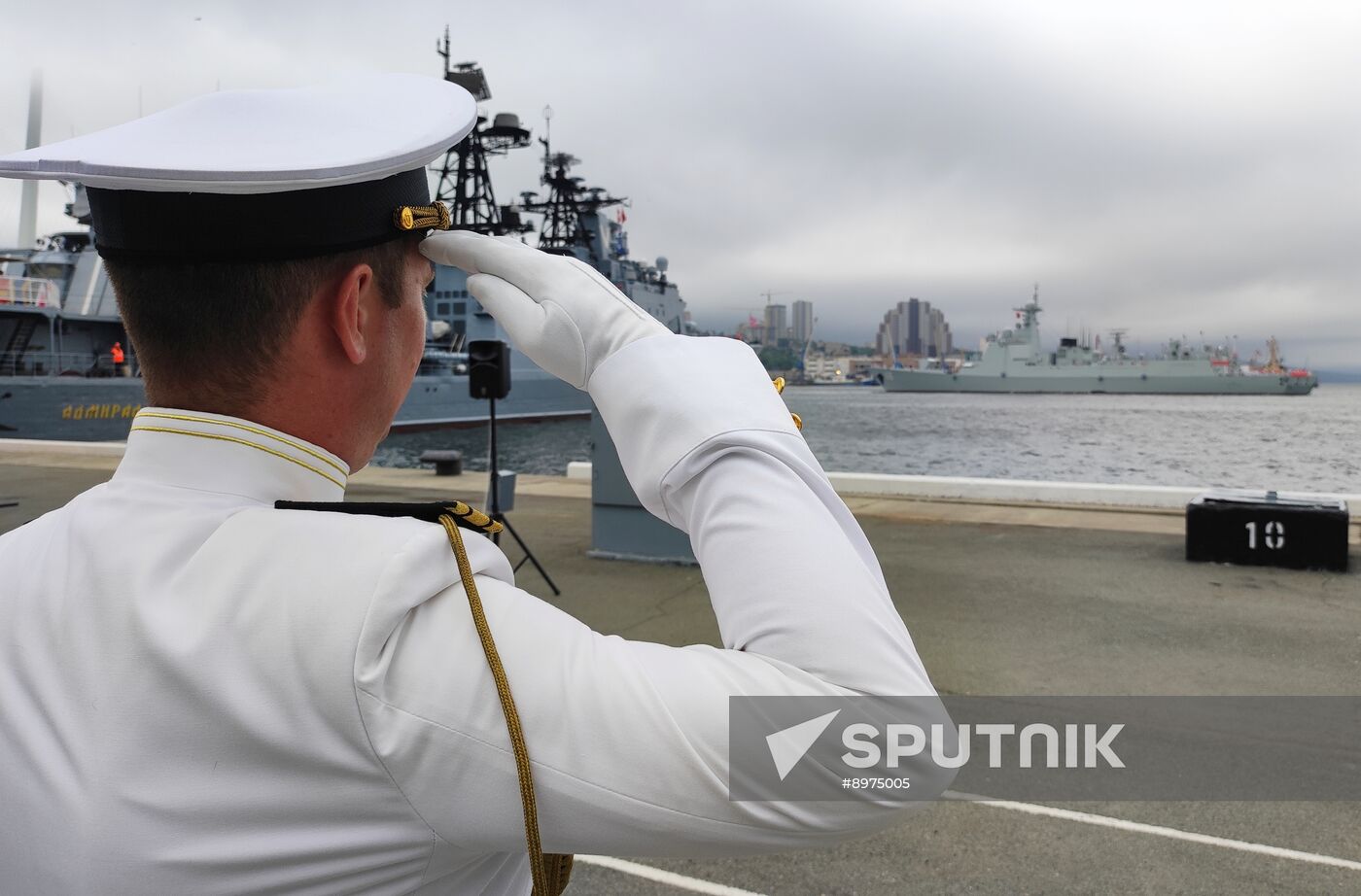 Russia China Naval Exercise