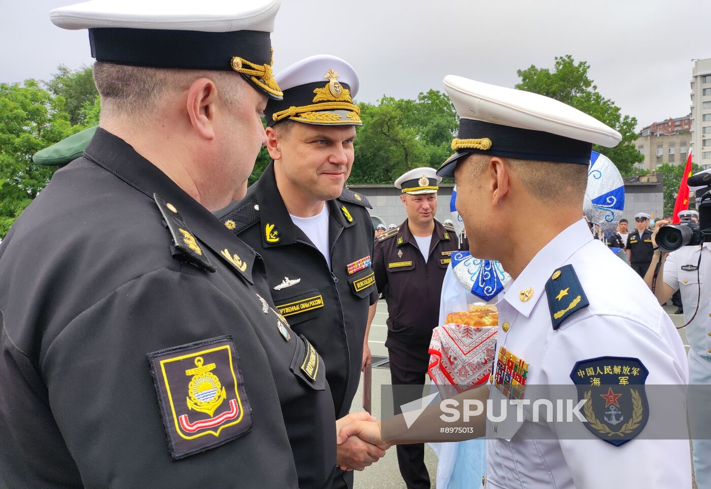 Russia China Naval Exercise