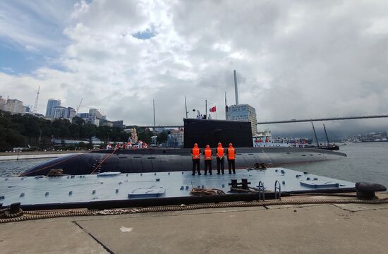 Russia China Naval Exercise
