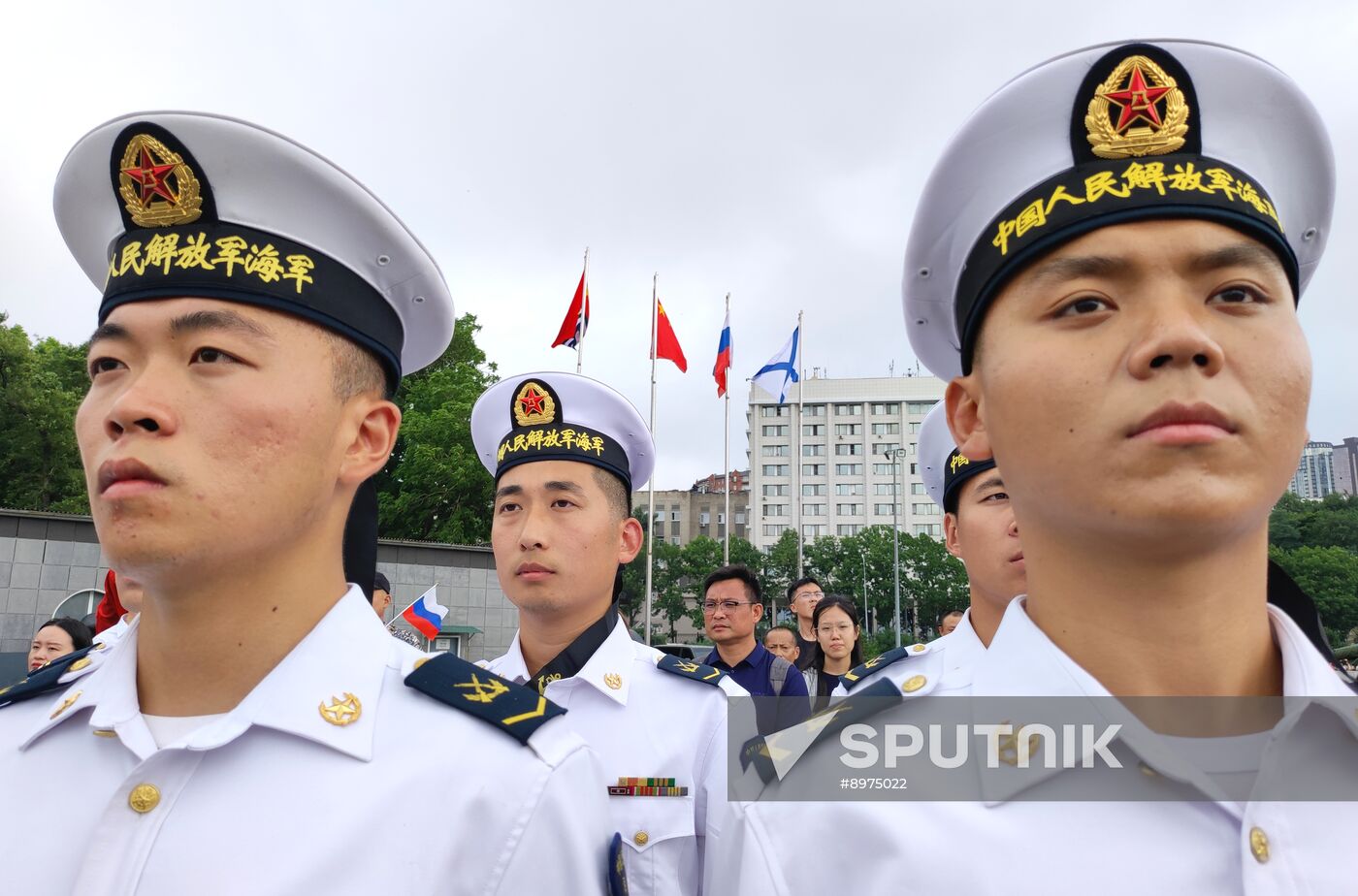 Russia China Naval Exercise