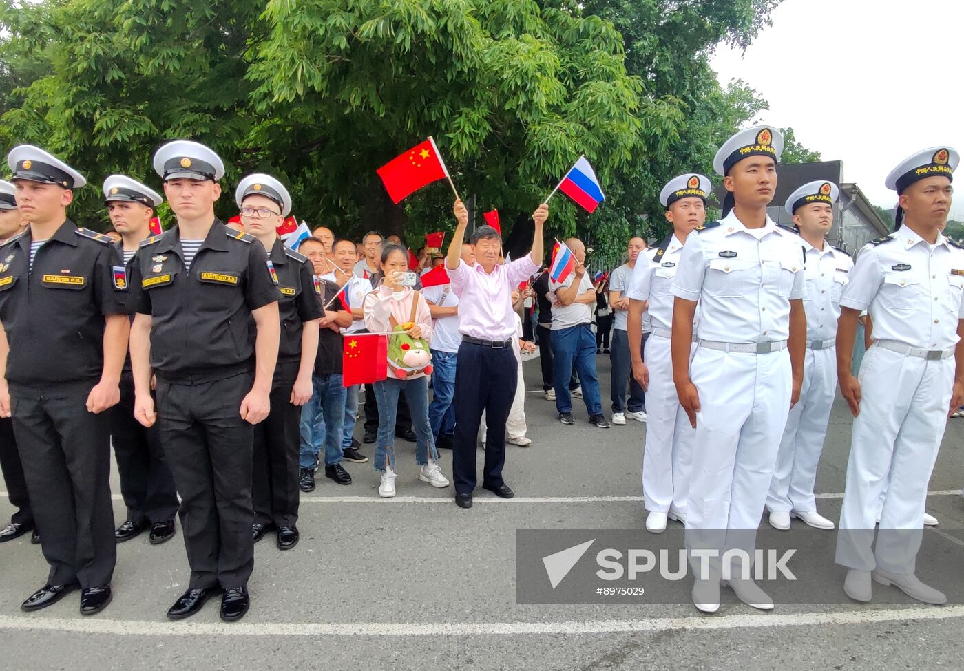 Russia China Naval Exercise