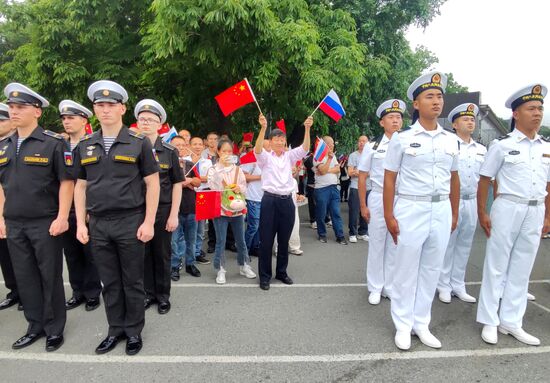 Russia China Naval Exercise