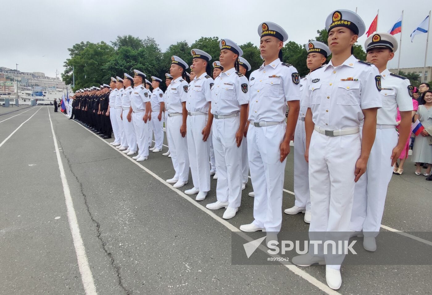 Russia China Naval Exercise