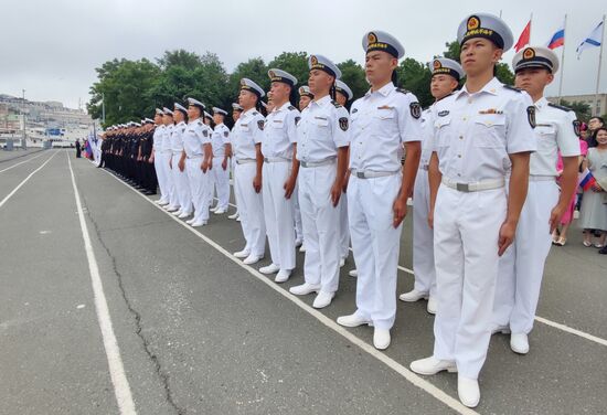 Russia China Naval Exercise