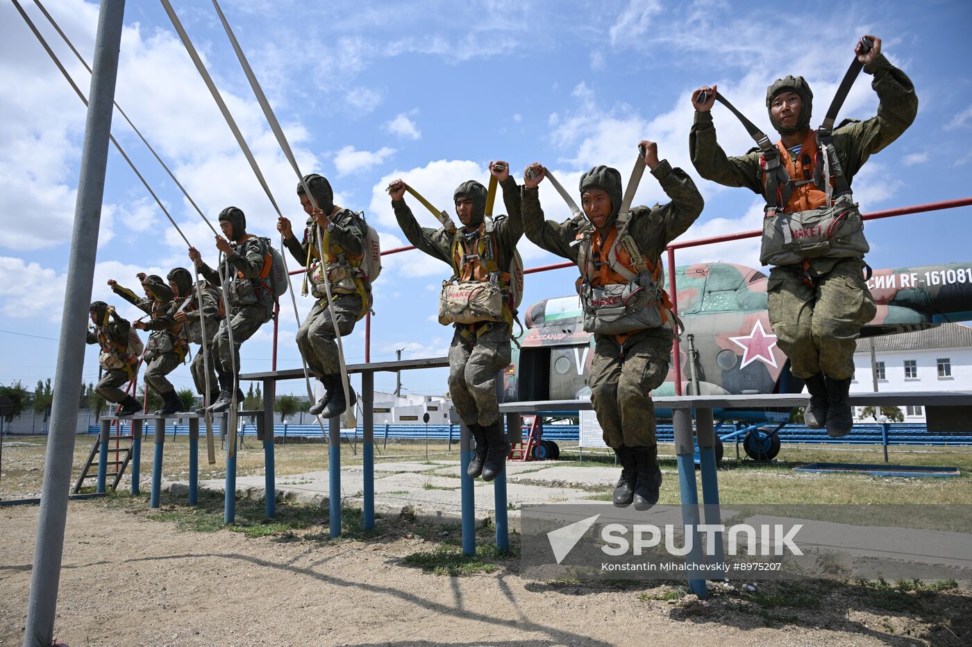 Russia Crimea Airborne Forces Training