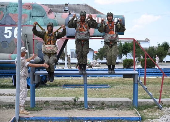Russia Crimea Airborne Forces Training