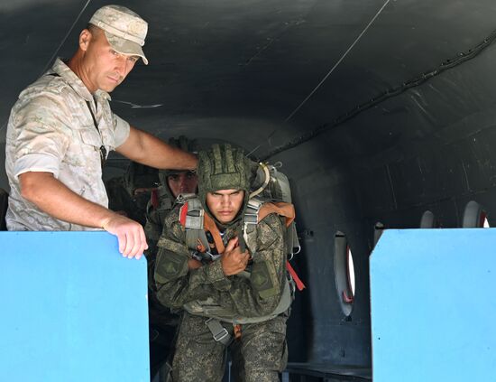 Russia Crimea Airborne Forces Training
