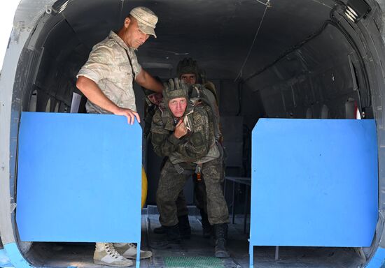 Russia Crimea Airborne Forces Training