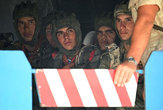Russia Crimea Airborne Forces Training