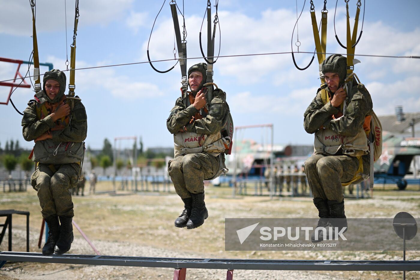 Russia Crimea Airborne Forces Training