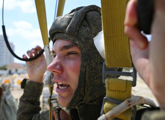 Russia Crimea Airborne Forces Training
