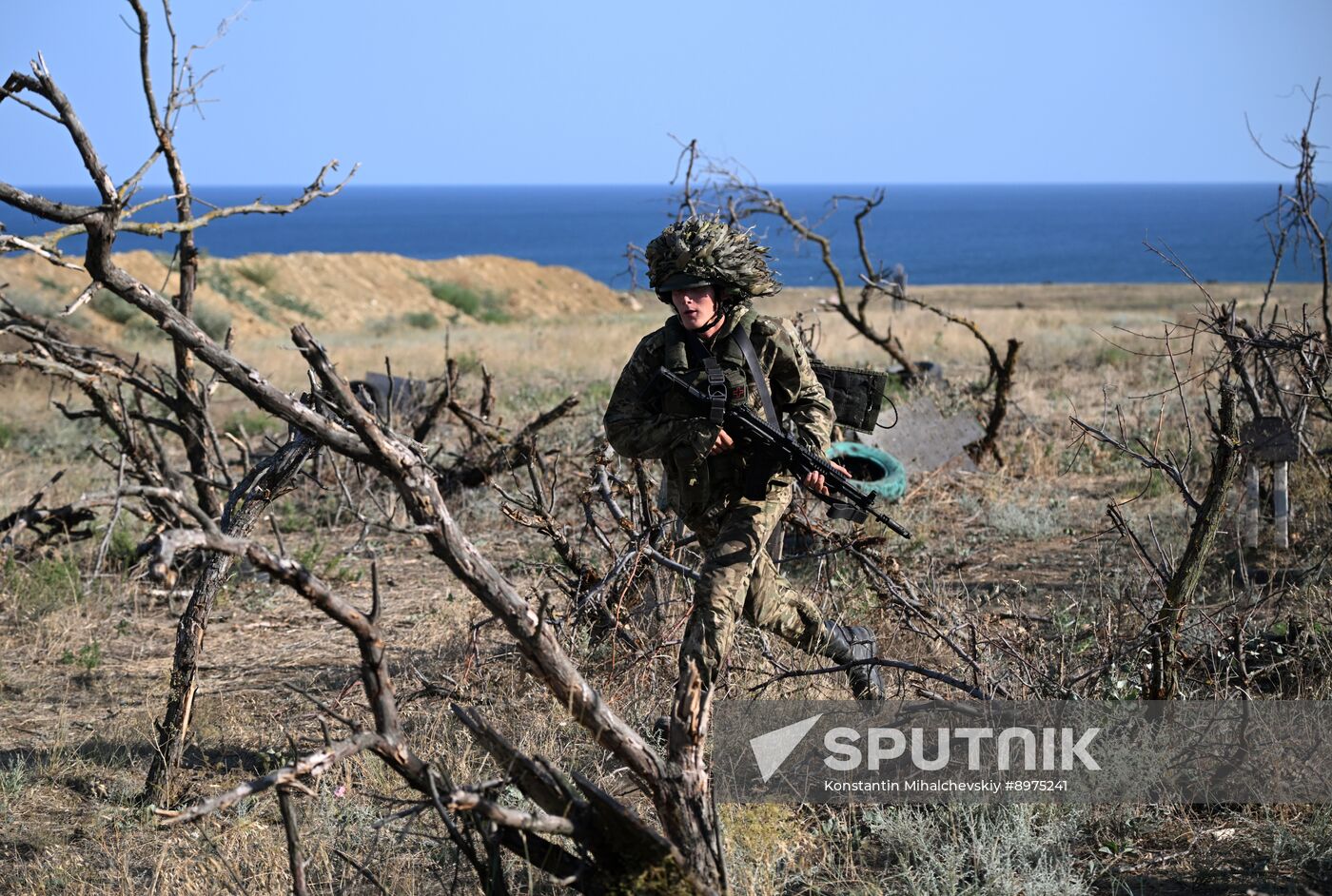 Russia Crimea Airborne Forces Training