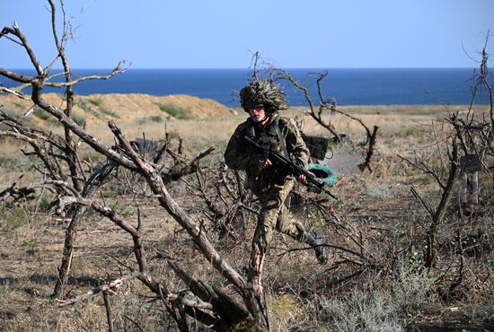 Russia Crimea Airborne Forces Training