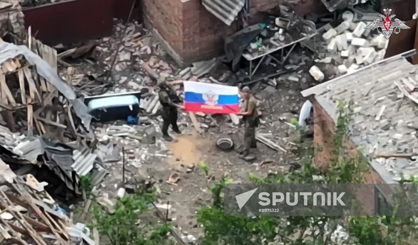 Russia Ukraine Military Operation Aleksandro-Kalinovo