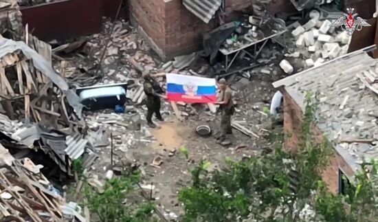 Russia Ukraine Military Operation Aleksandro-Kalinovo