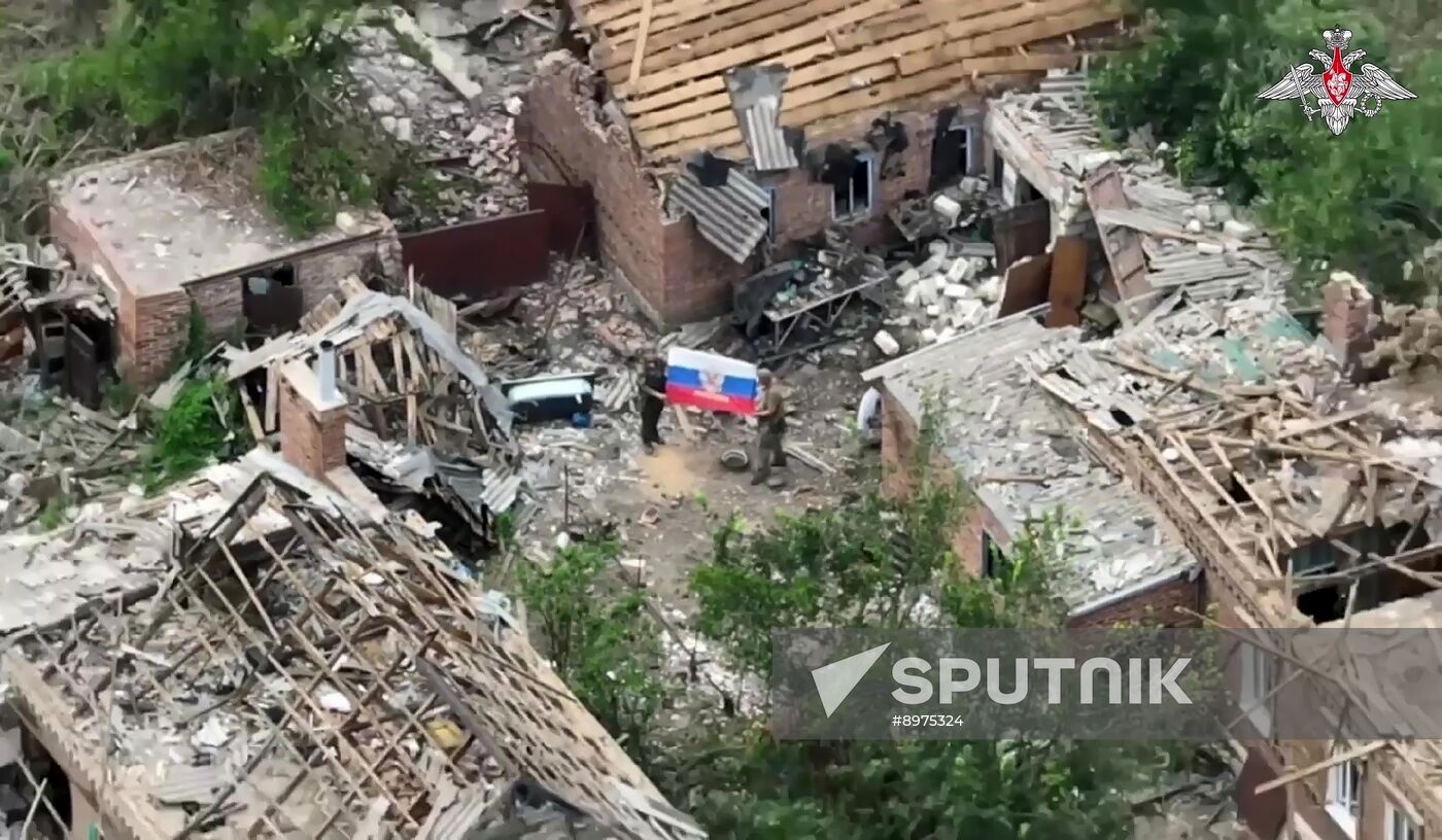 Russia Ukraine Military Operation Aleksandro-Kalinovo
