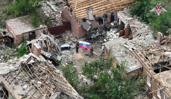 Russia Ukraine Military Operation Aleksandro-Kalinovo