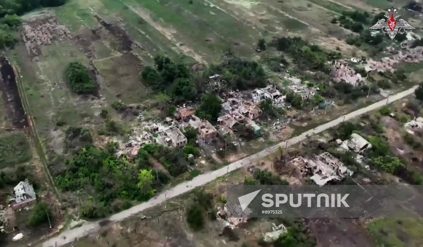 Russia Ukraine Military Operation Aleksandro-Kalinovo