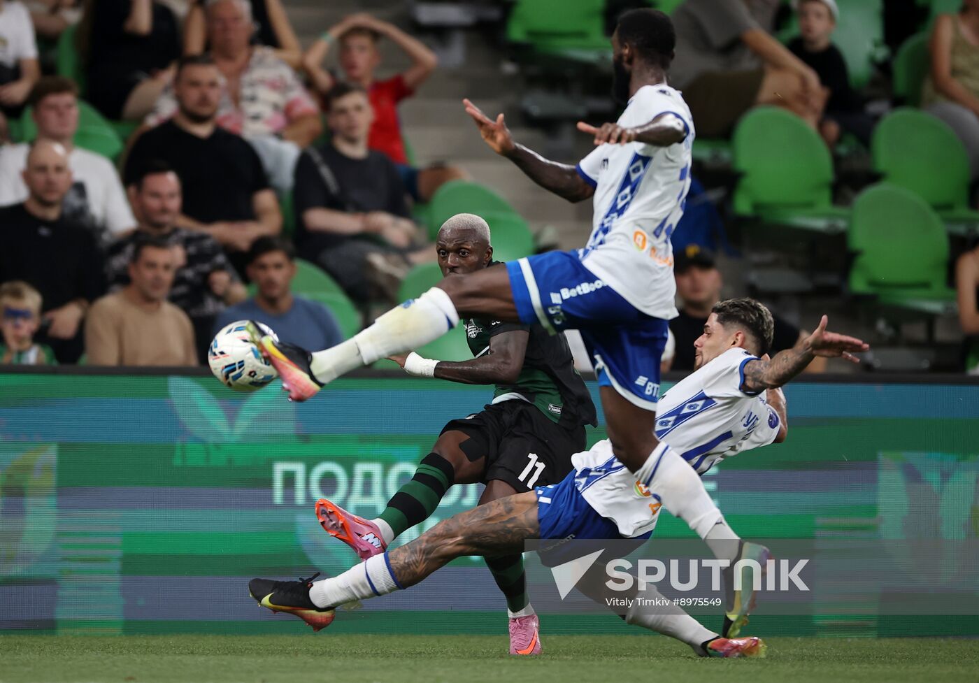 Russia Soccer Premier-League Krasnodar - Dynamo