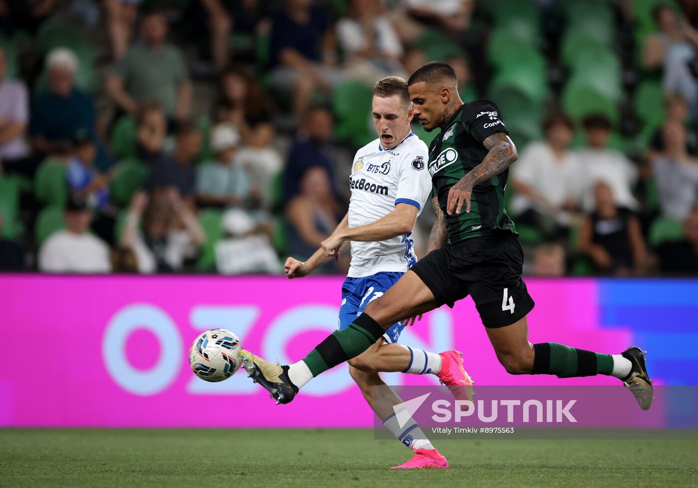 Russia Soccer Premier-League Krasnodar - Dynamo