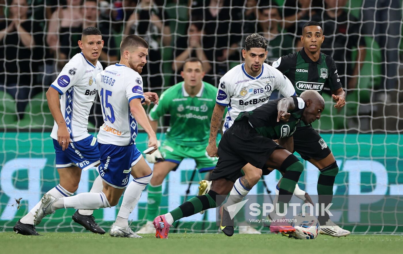 Russia Soccer Premier-League Krasnodar - Dynamo