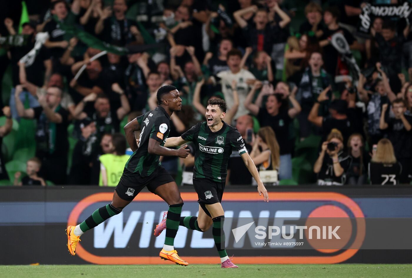 Russia Soccer Premier-League Krasnodar - Dynamo