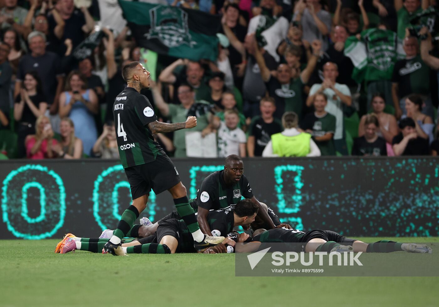 Russia Soccer Premier-League Krasnodar - Dynamo
