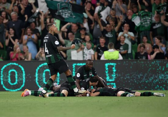 Russia Soccer Premier-League Krasnodar - Dynamo