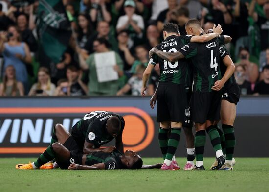 Russia Soccer Premier-League Krasnodar - Dynamo