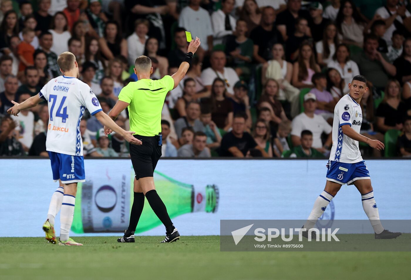 Russia Soccer Premier-League Krasnodar - Dynamo