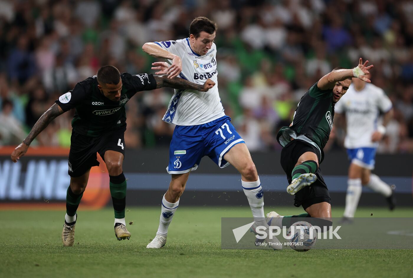 Russia Soccer Premier-League Krasnodar - Dynamo