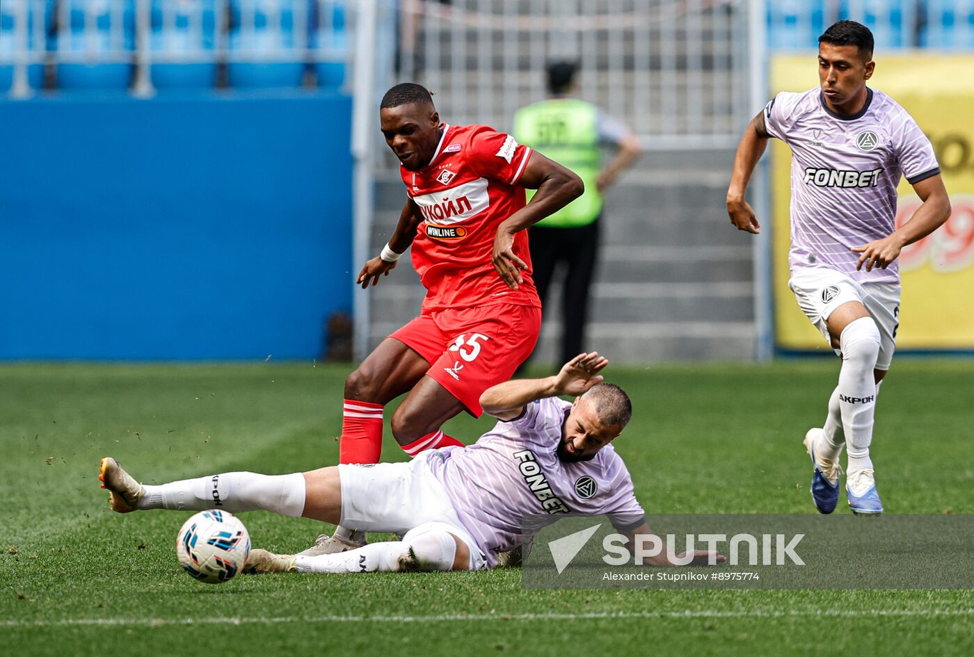 Russia Soccer Premier-League Akron - Spartak