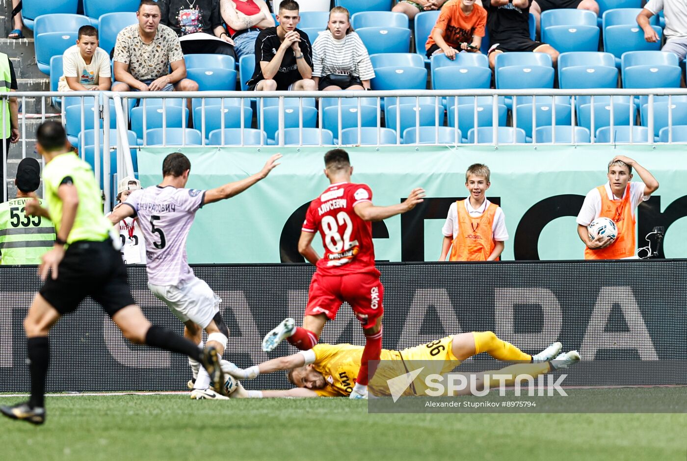 Russia Soccer Premier-League Akron - Spartak