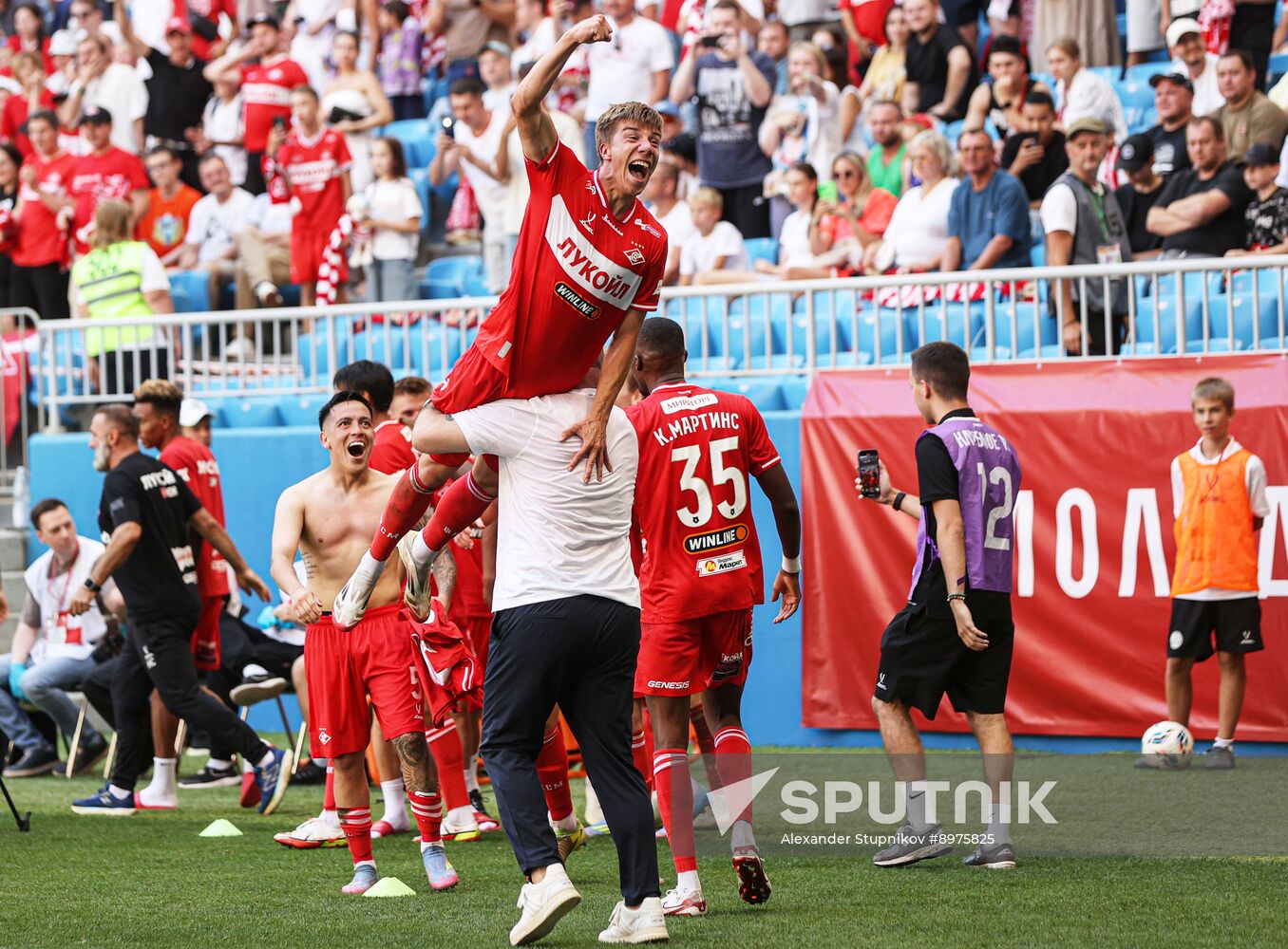 Russia Soccer Premier-League Akron - Spartak