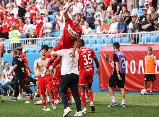 Russia Soccer Premier-League Akron - Spartak